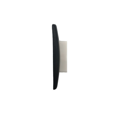 Doorbell World Black Wind-Up Mechanical Doorbell with Standard Black Push Press - DBW-5858Bk